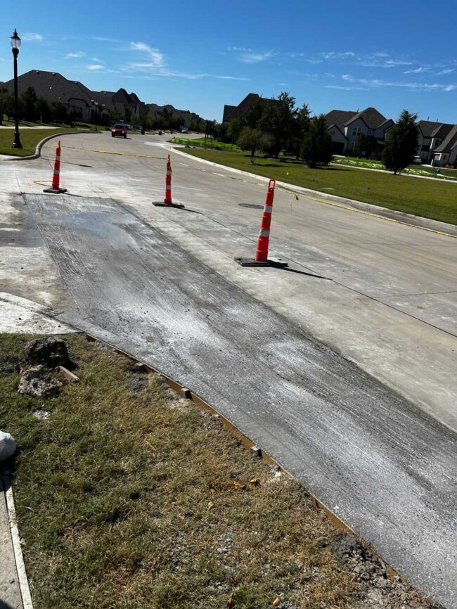 Sandbrook Ranch paving Improvements